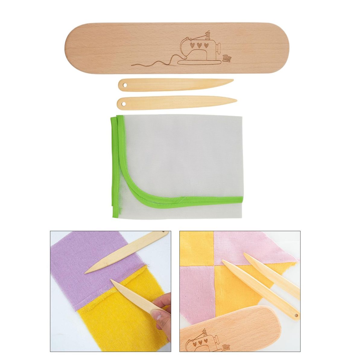 Hardwood Tailors Clapper Accs Pressing Clapper Board Seam Flattening