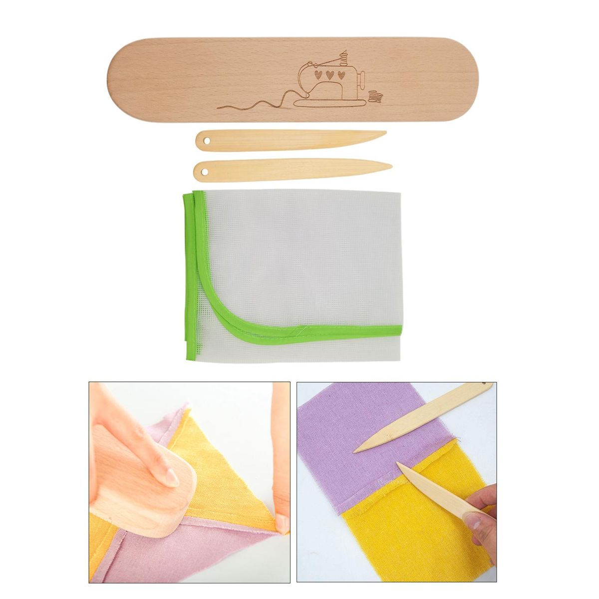 Hardwood Tailors Clapper Accs Pressing Clapper Board Seam Flattening