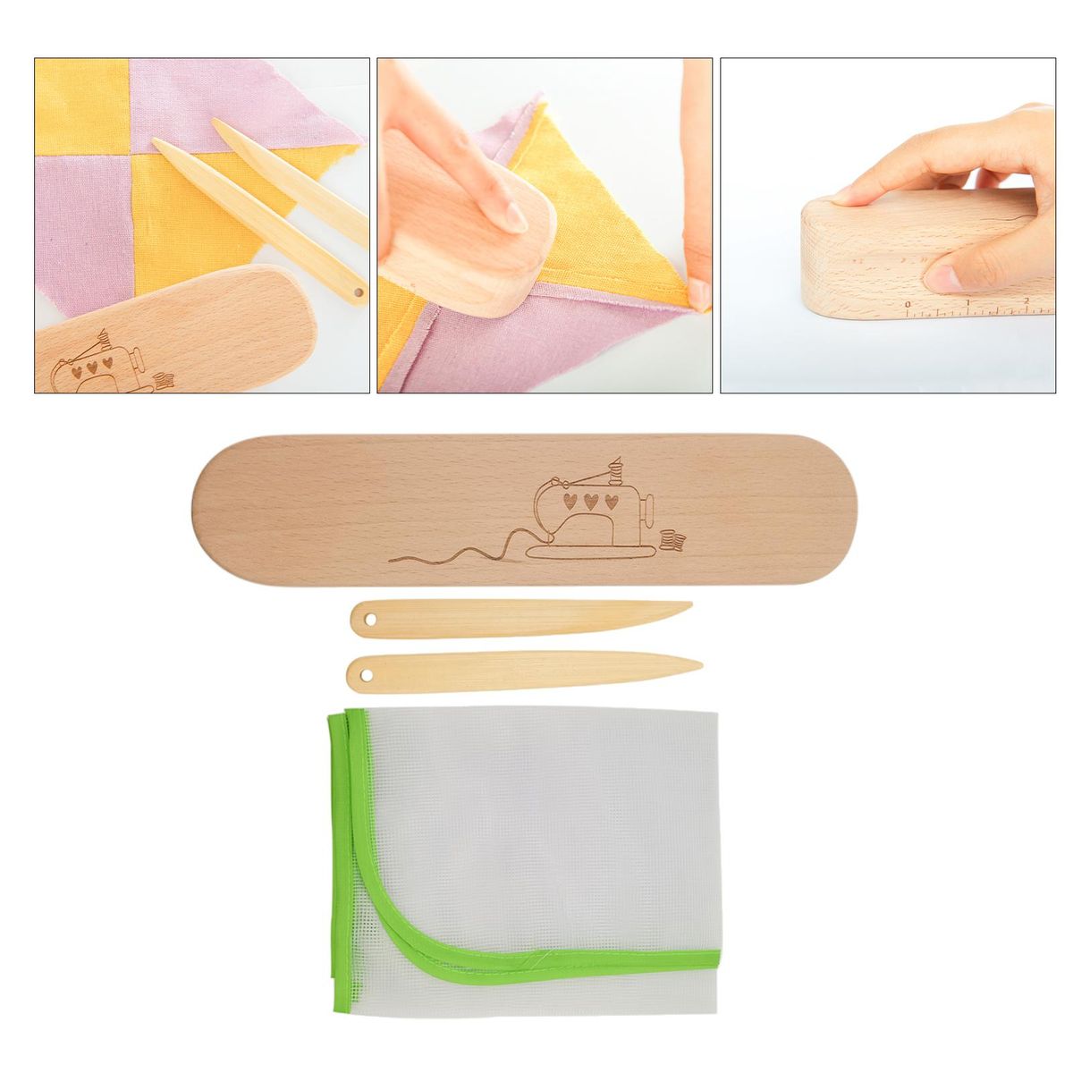 Hardwood Tailors Clapper Accs Pressing Clapper Board Seam Flattening