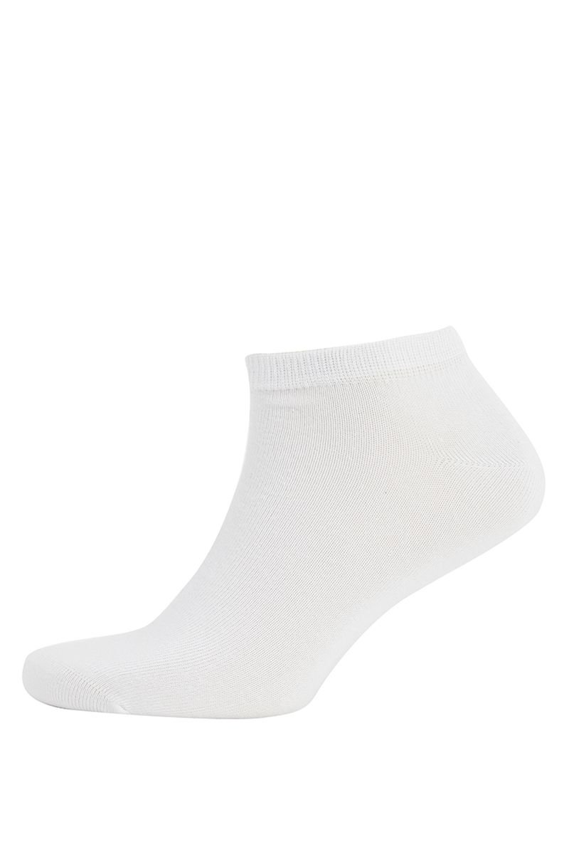 3 Pieces Man Low Cut Socks - White
