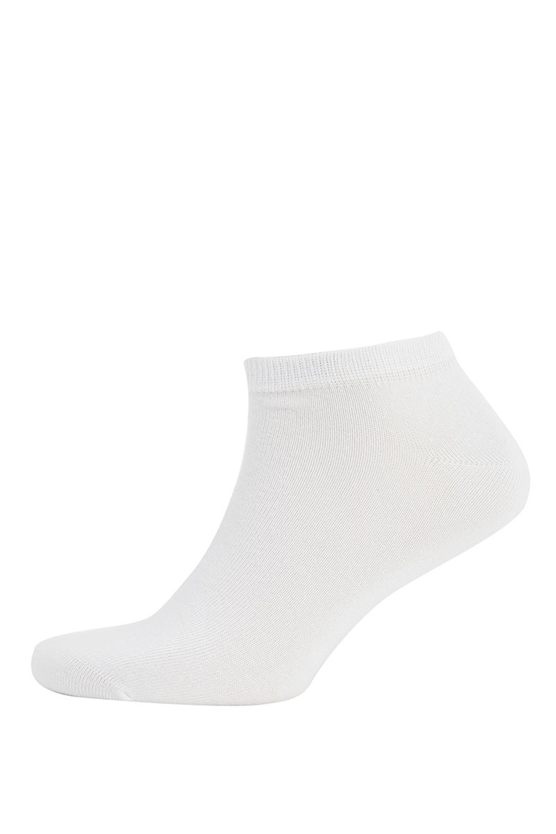 3 Pieces Man Low Cut Socks - White