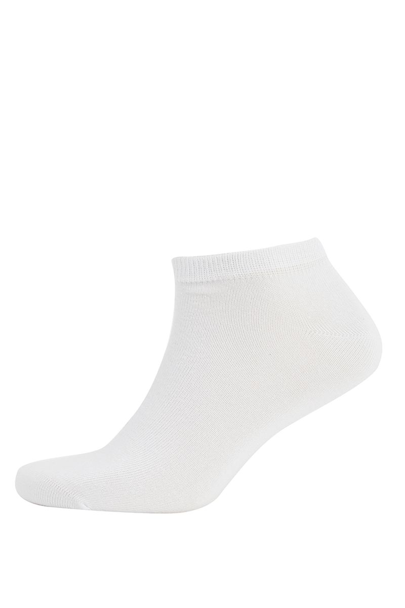 3 Pieces Man Low Cut Socks - White