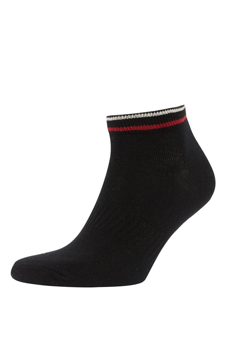 5 Piece Man Casual Low Cut Socks - Karma