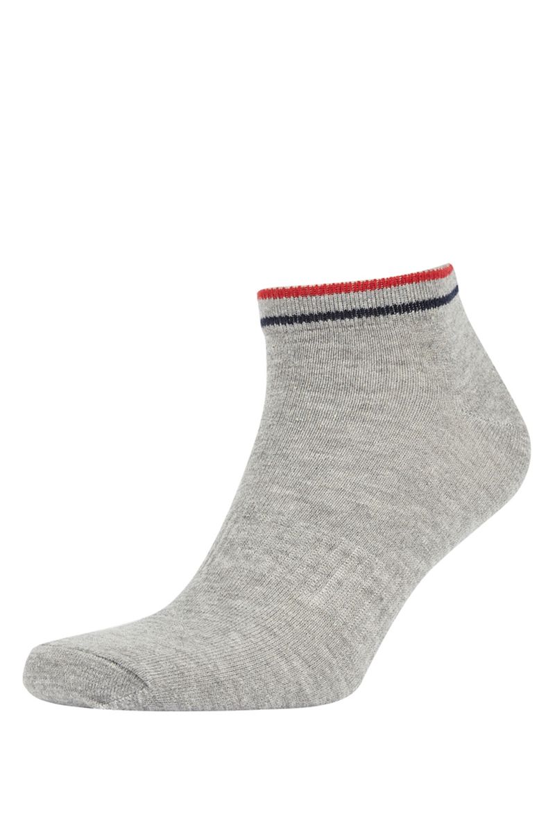 5 Piece Man Casual Low Cut Socks - Karma