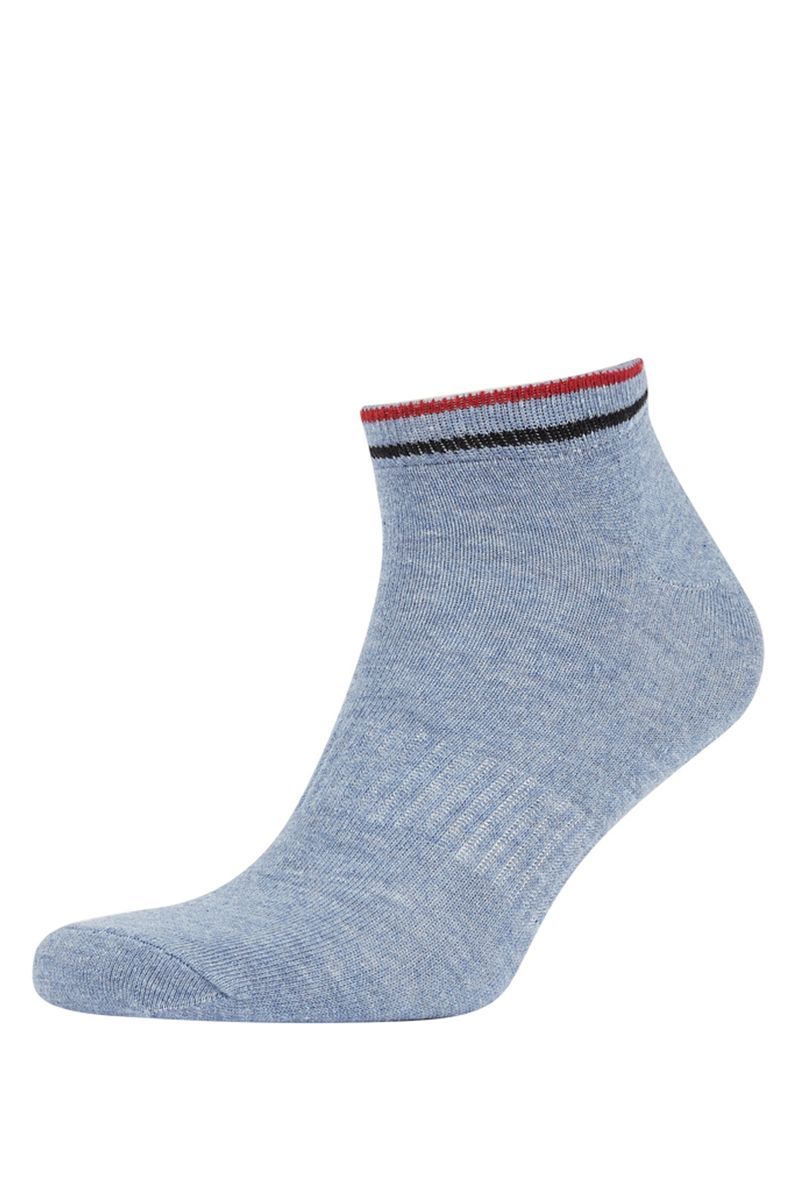 5 Piece Man Casual Low Cut Socks - Karma