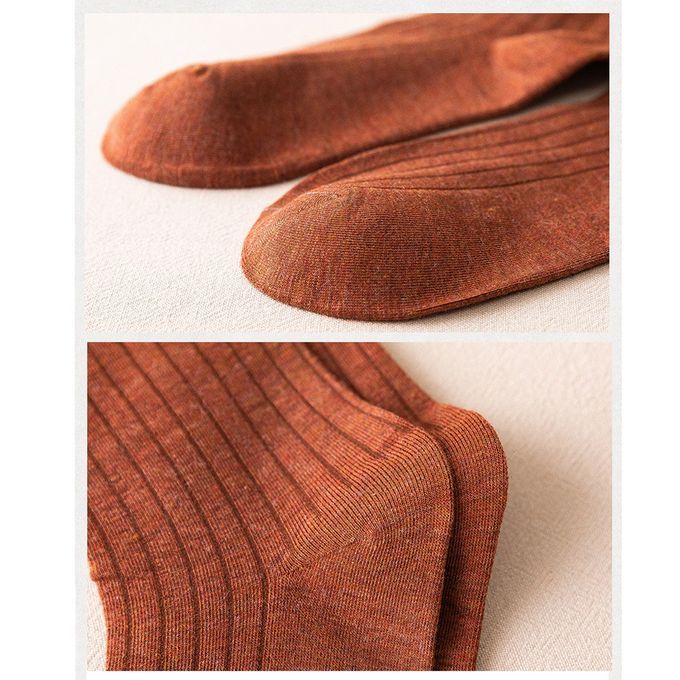 8 Pairs Of Men's Spring And Autumn Retro Casual Cotton Socks