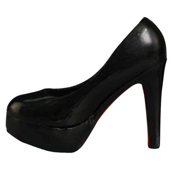 Red  Black 16 Scale Red High Heels Platform Shoes For 12 Female