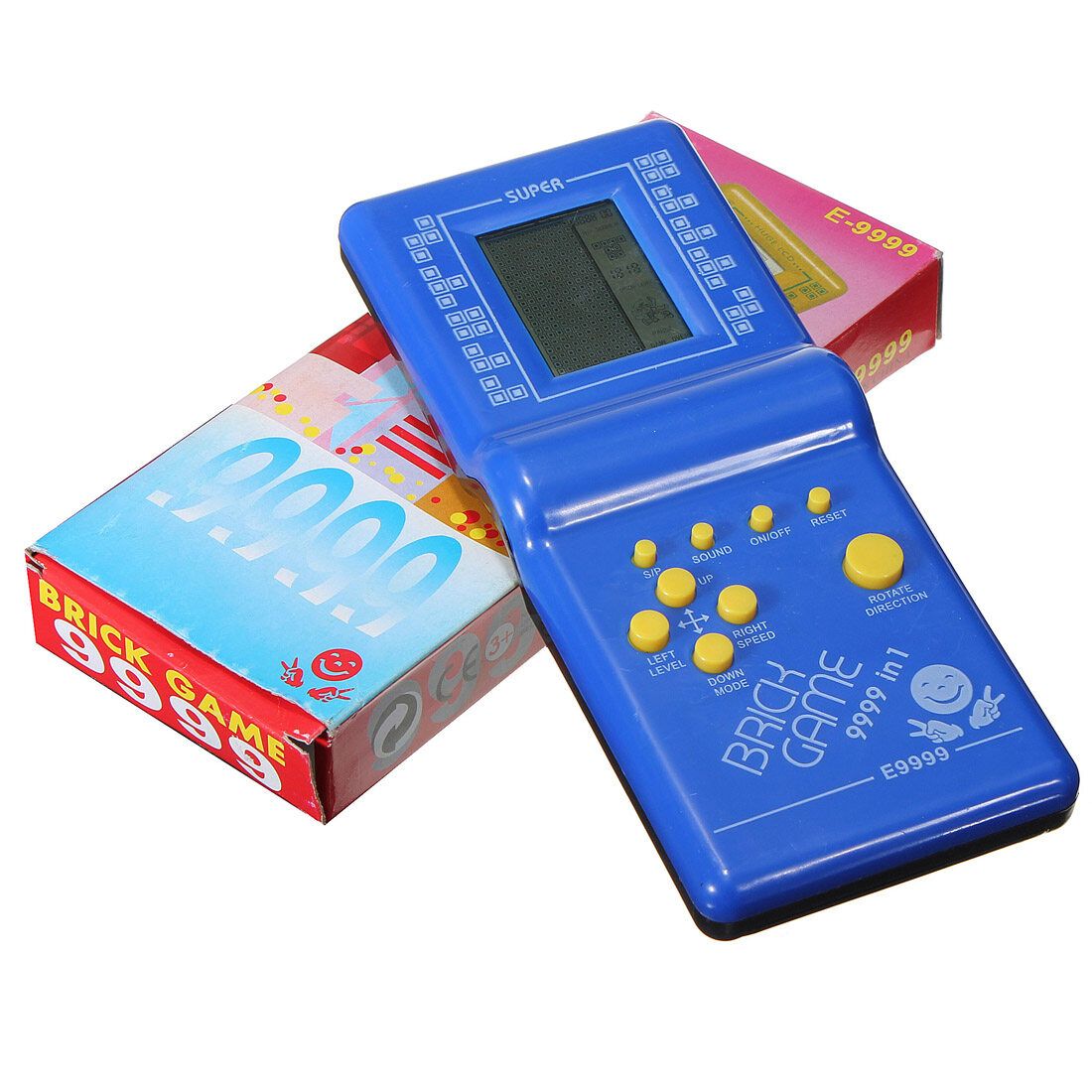 3PCS Childhood Classic Fun Tetris Hand Held LCD Electronic Game Toys Brick Game NEW
