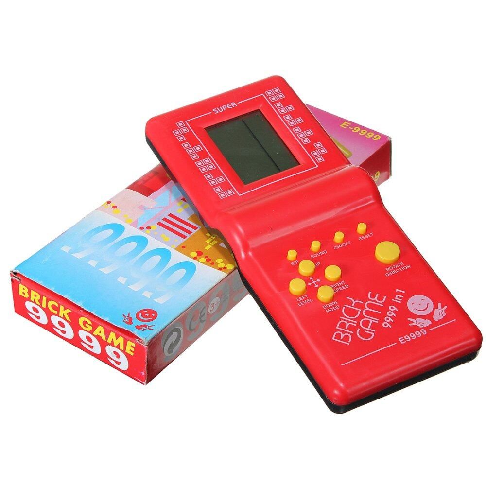 3PCS Childhood Classic Fun Tetris Hand Held LCD Electronic Game Toys Brick Game NEW