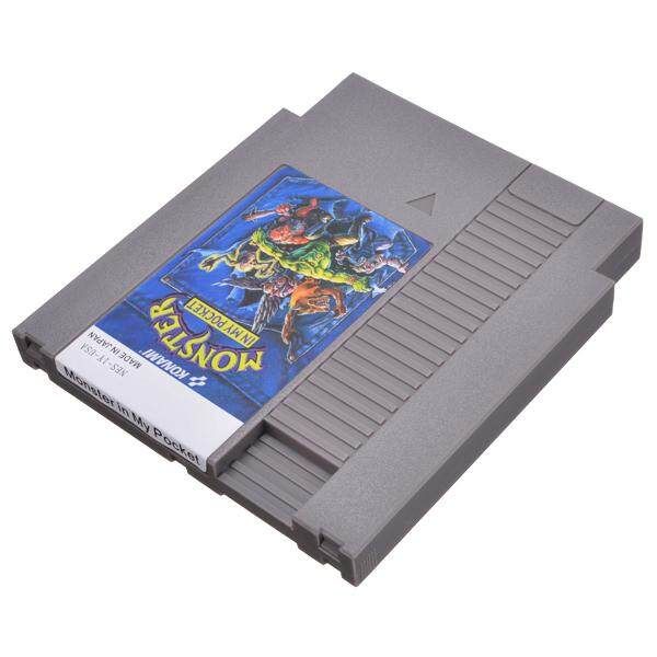 Monster In My Pocket 72 Pin 8 Bit Game Card Cartridge