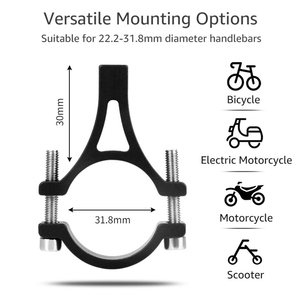 Universal Aluminum Alloy Bike Bicycle Phone Holder Racks