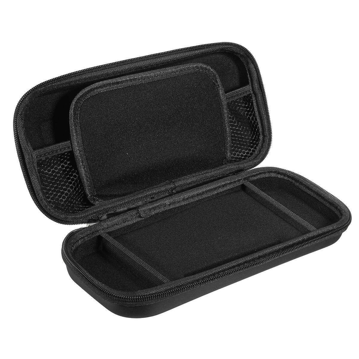 EVA Hard Shell Travel Case Storage Protector Bag For Nintendo Switch Console Black Black