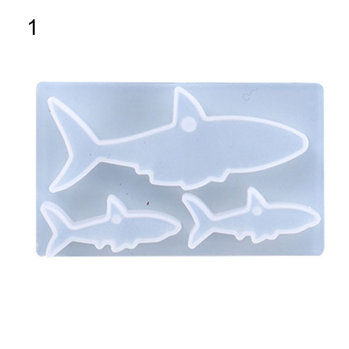 Chicken/Fish Silicone Keychain Mold DIY Pendant Epoxy