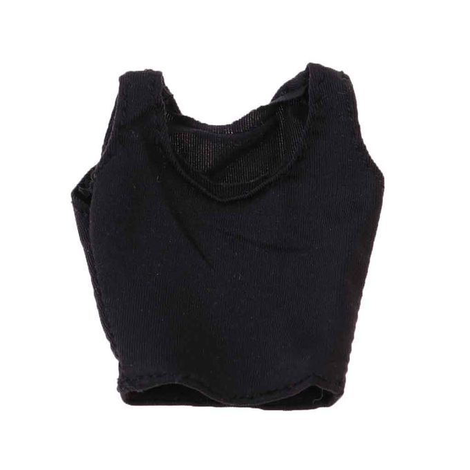 16 Scale Woman Jean Jacket Crop Top For 12inch Action Phicen Kumik