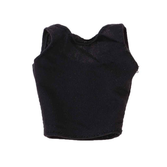 16 Scale Woman Jean Jacket Crop Top For 12inch Action Phicen Kumik