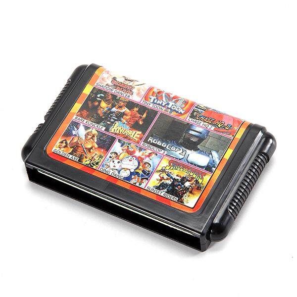 8 In 1 16 Bit Game Classic TV Game For SEGA MD2 Game Console KE811 Combination Black Card