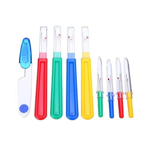 SEAM RIPPERS - 8 Pieces With 1 THREAD CUTTER/SNIP SCISSORS