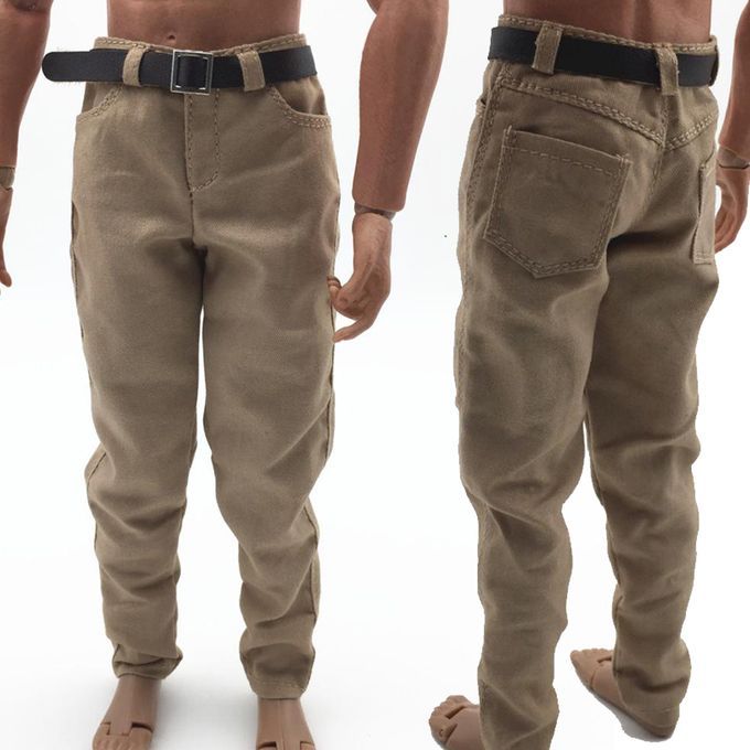 16 Khaki Trousers Sweatshirt For JO TC Dragon 12inch Action Figures