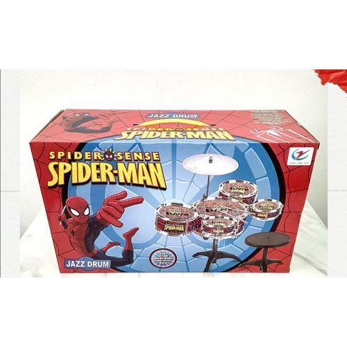 Spiderman Jazz Drum Set For Kids