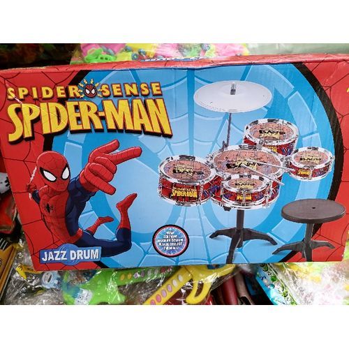 Spiderman Jazz Drum Set For Kids