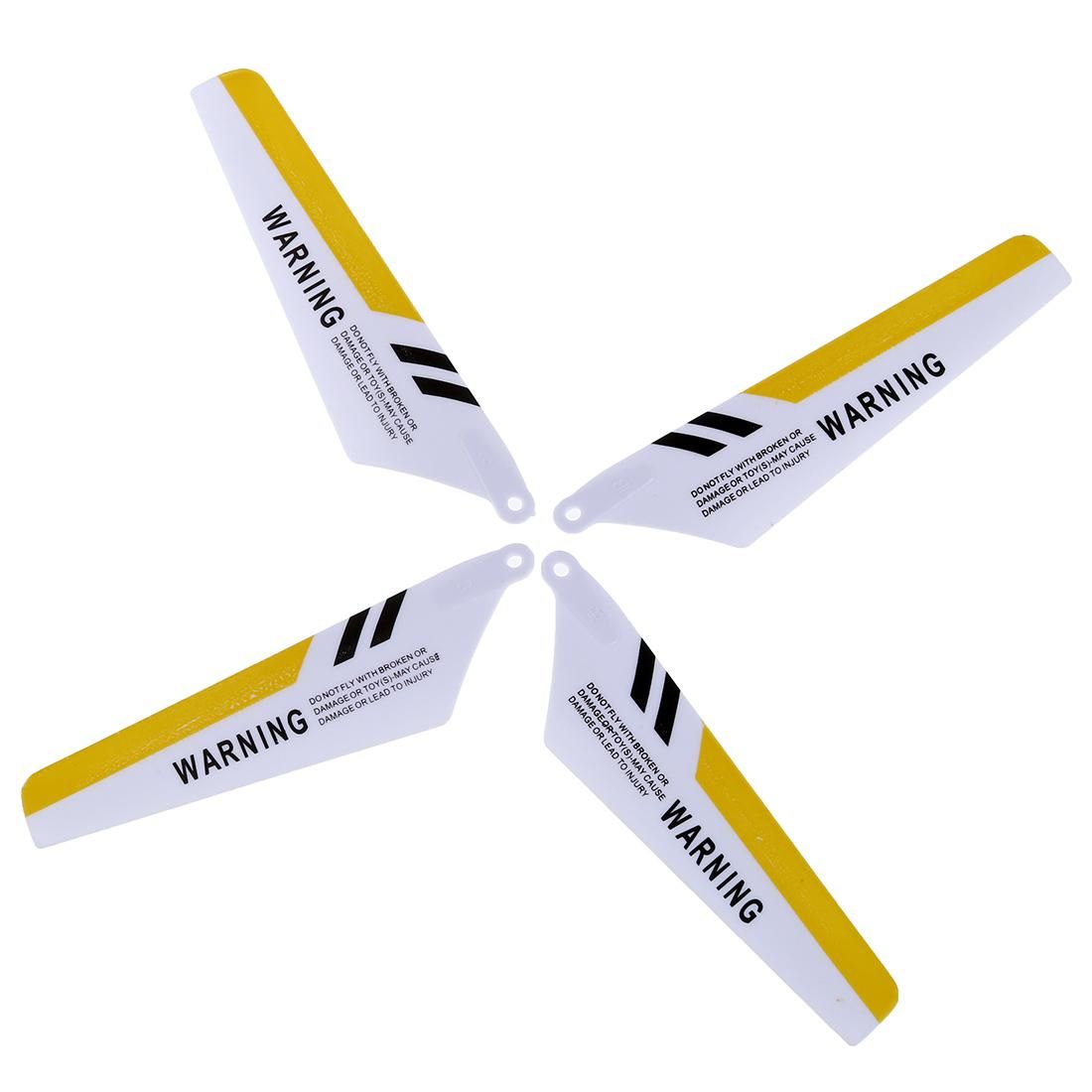 Syma Full Set Replacement Parts for Syma S107 RC Helicopter, Main s, Main Shaft,Tail Decorations, Tail Props, Balance Bar, Gear Set,Connect Buckle-Yellow Set-
