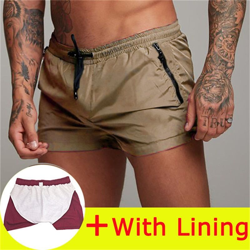 Men Swimsuit Swimming Trunks Short Sexy Mens Swim