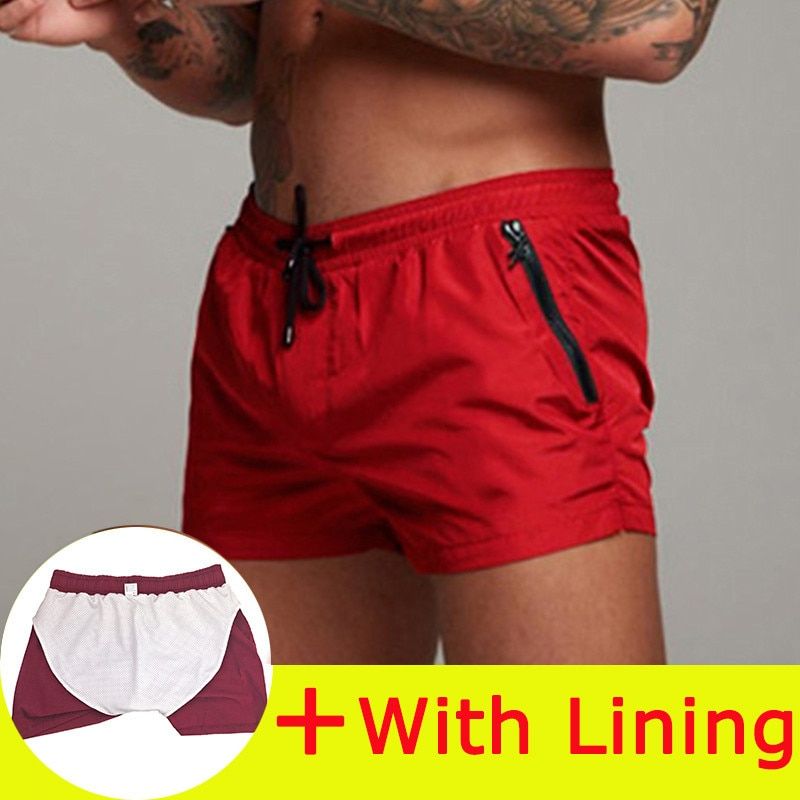 Men Swimsuit Swimming Trunks Short Sexy Mens Swim