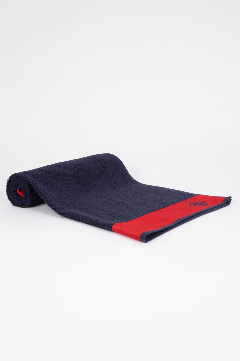 Man Casual Towel - Navy