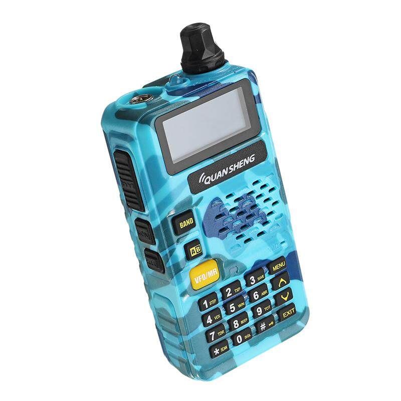 QUANSHENG R50 5W Dual Band 400-480/136-174MHz Ham Radio US PLUG White 37