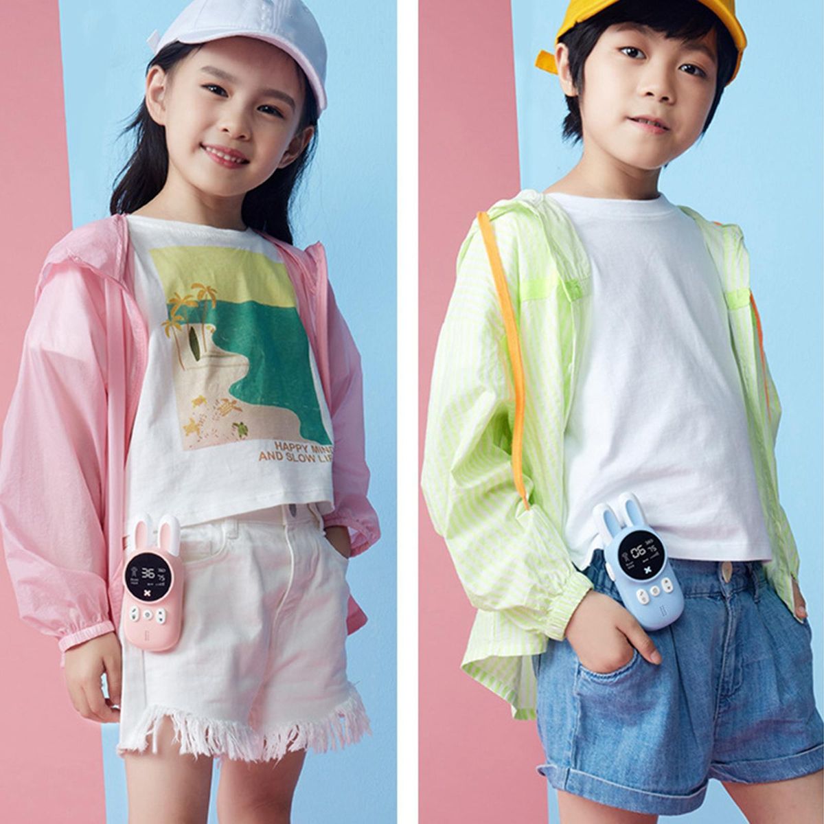 Children  Talkies 2 Pcs Long Range Kids   22