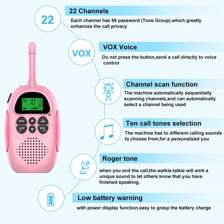 DJ100  Children Walkie-Talkie