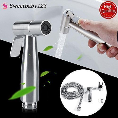 Stainless Steel Handheld Bidet Sprayer Set With Hose