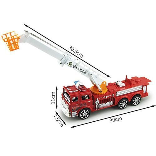 Simulation Ladder Truck Firetruck Toy Educational Vehicle-