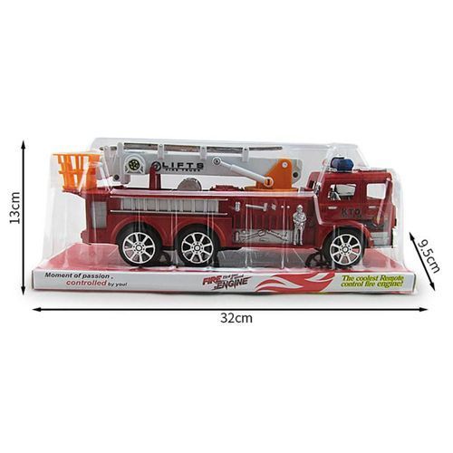 Simulation Ladder Truck Firetruck Toy Educational Vehicle-