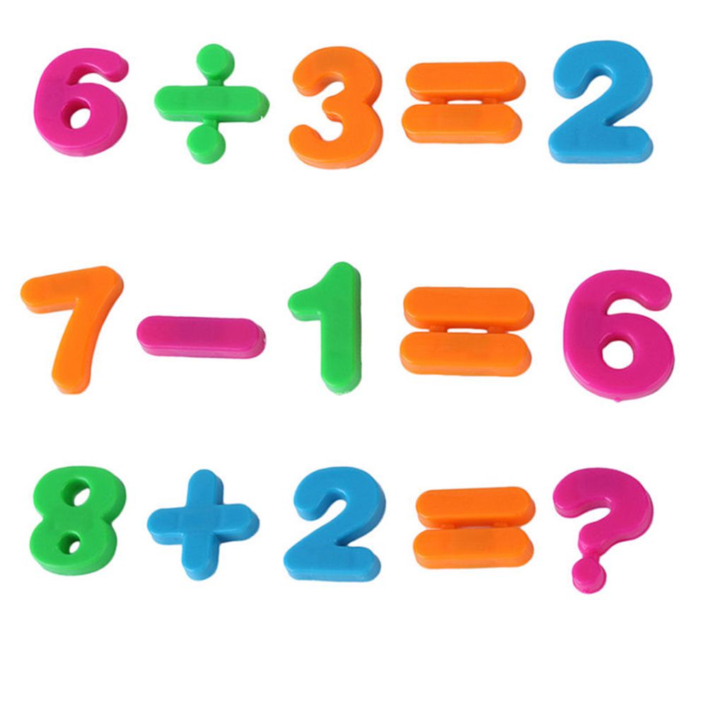 26Pcs Lower/Upper Case Alphabet Letters Number Fridge-