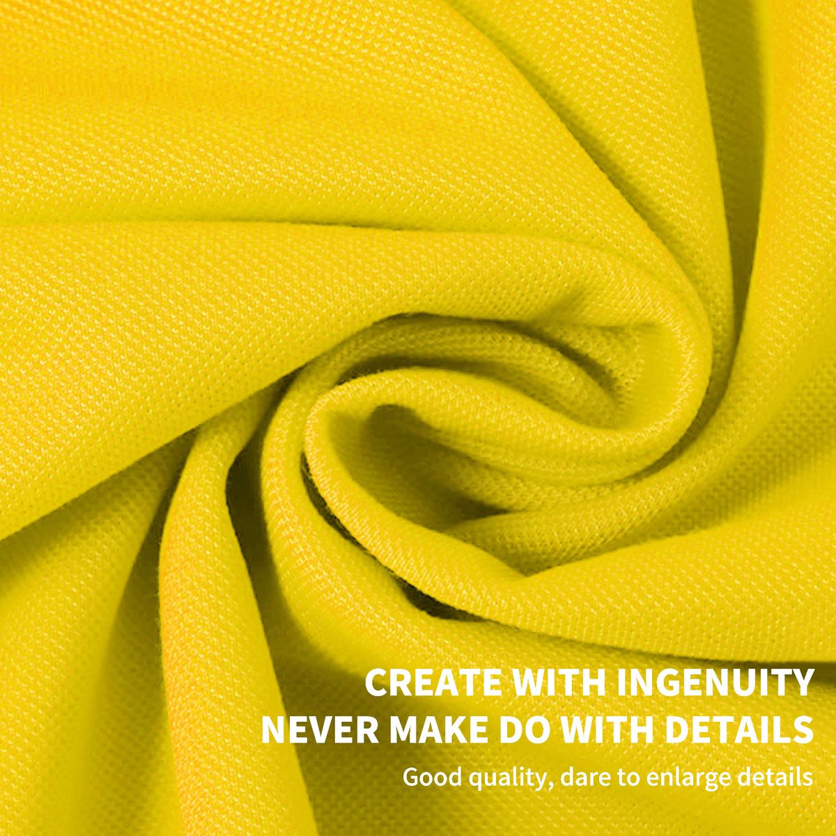 Polo T-shirt Breathable Fashionable And Comfortable - Yellow