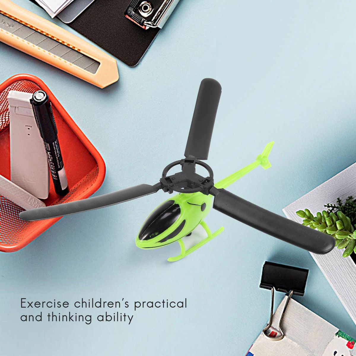 Aviation Model Handle Pull The Plane Outdoor Toys For Children Play Helicopter