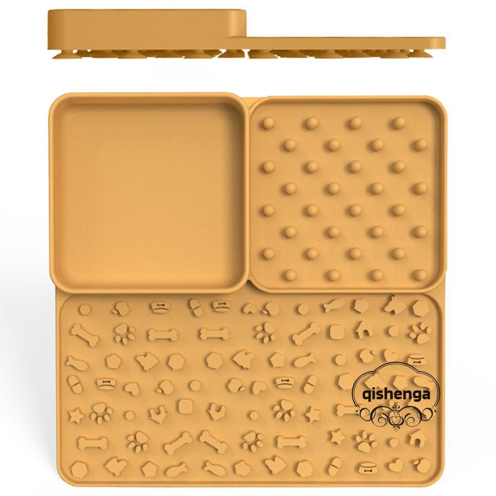 Dog Lick Mat Multifunctional Pet Placemat Silicone Pet