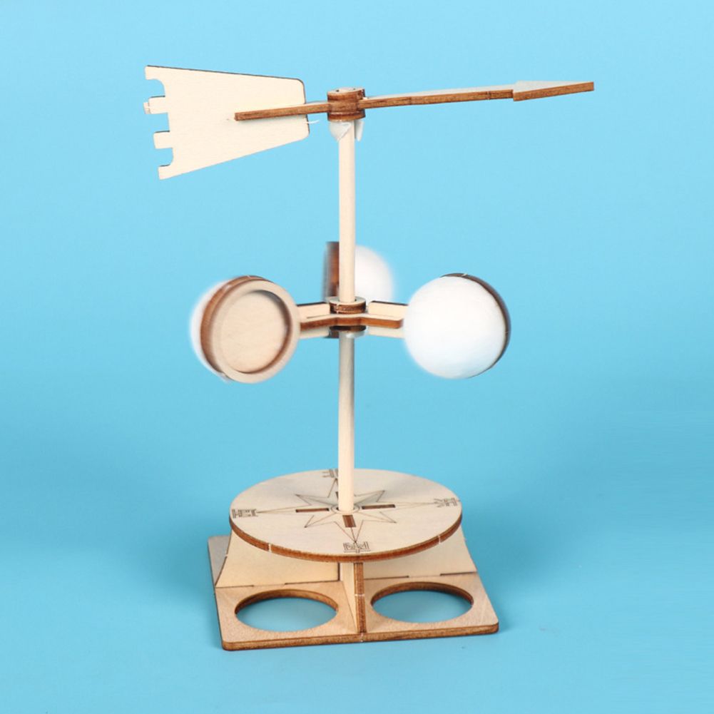 Kids DIY Wind Vane Model Kit Scientific Physics Experiment-