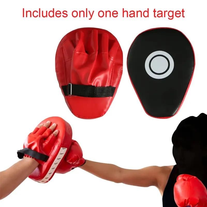 1pc Boxing Martial Thai Kick Sanda Training Mitt - Focus Punch Pads for Karate & Thai Kick Training
