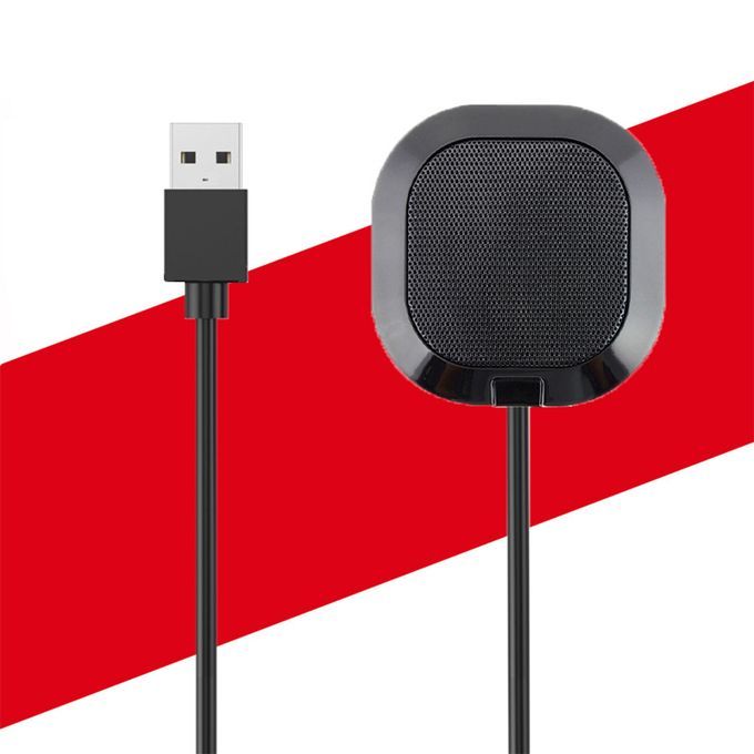 Desktop USB Computer Microphone 360° Omnidirectional Noise