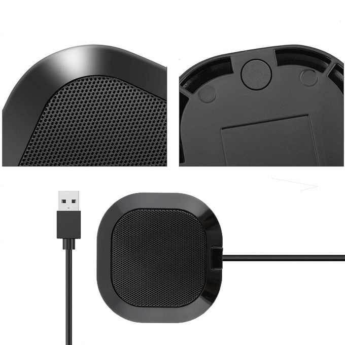 Desktop USB Computer Microphone 360° Omnidirectional Noise