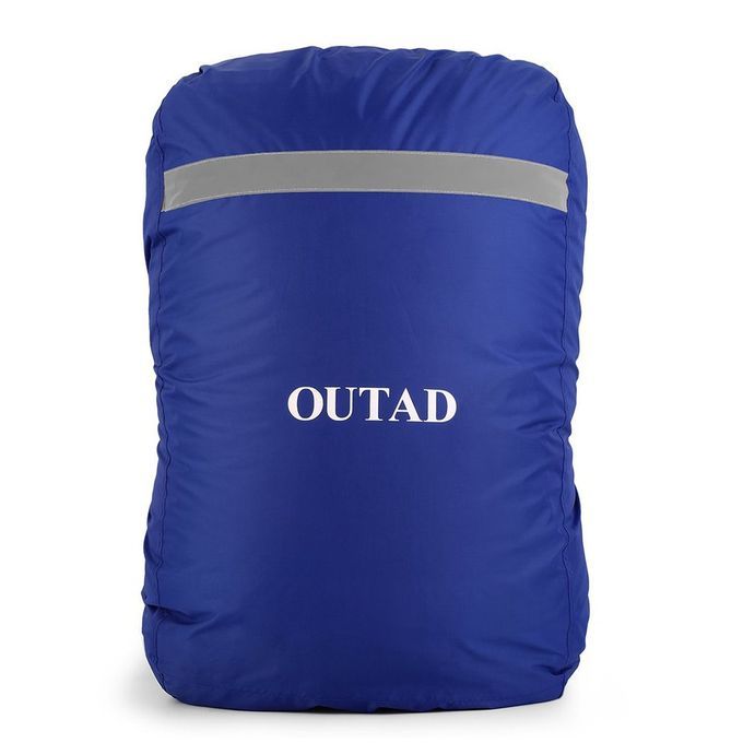 OUTAD Waterproof Ba Kpa K Rain  Over With Refle Tive Strip Rain Proof  Over-blue-L