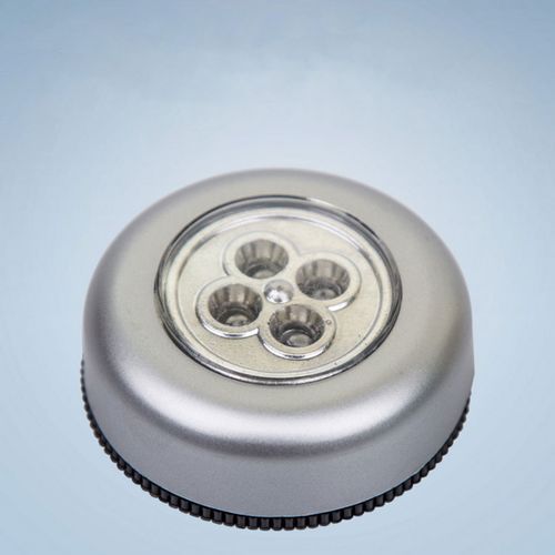 Hot 3 LED Stick Light Lamp Battery Powered Stick Tap Worldwide Kitchen Cabinet Closet Push Tap Home Stick On Lamp