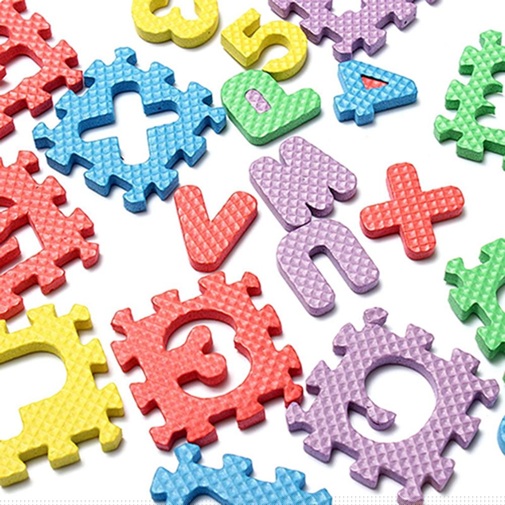 36 Pcs/Set Child Kids Novelty Alphabet Number EVA Puzzle-