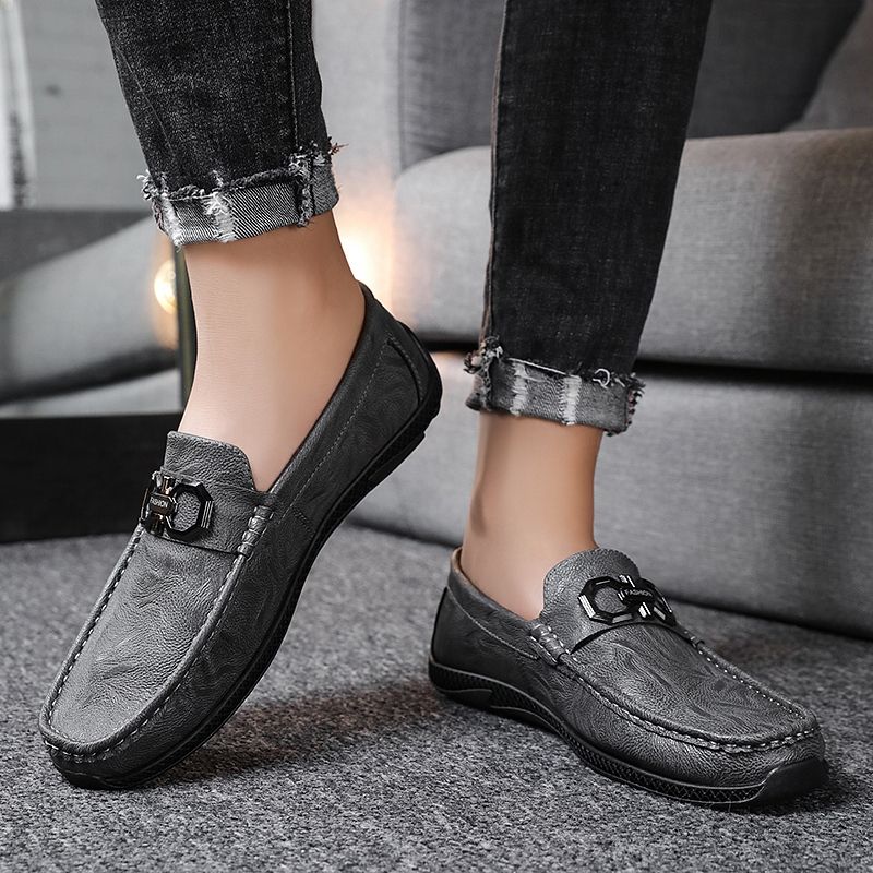 Men's Shoes Leather Shoes Driving Walking Sneakers Men's