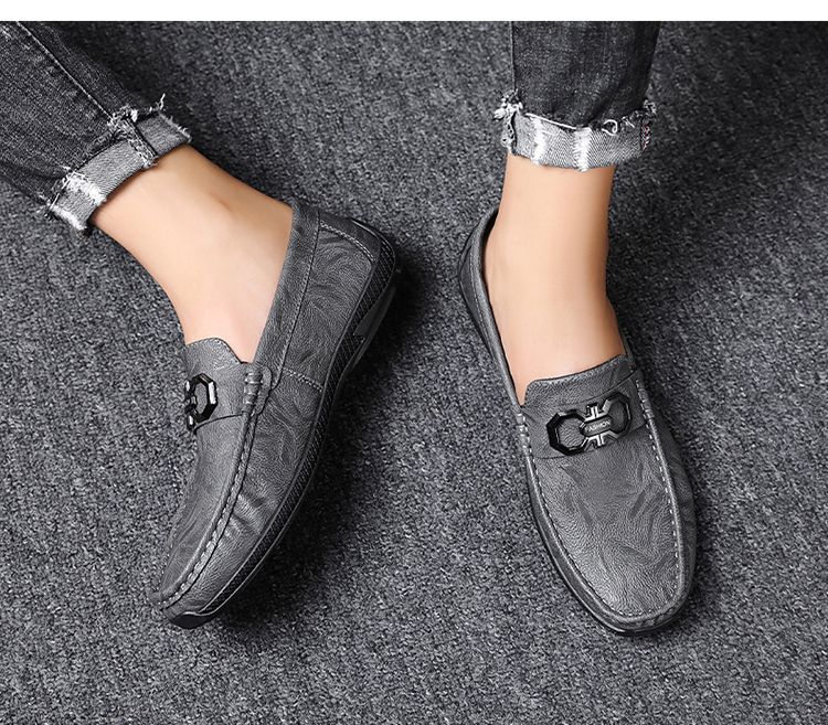 Men's Shoes Leather Shoes Driving Walking Sneakers Men's