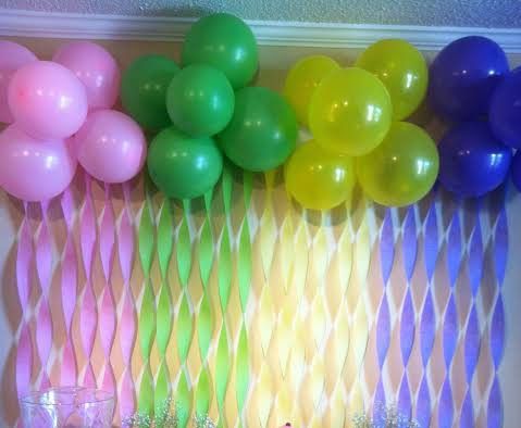 400pcs - Decorative Balloon -100pcs X 4 Colours That Appear