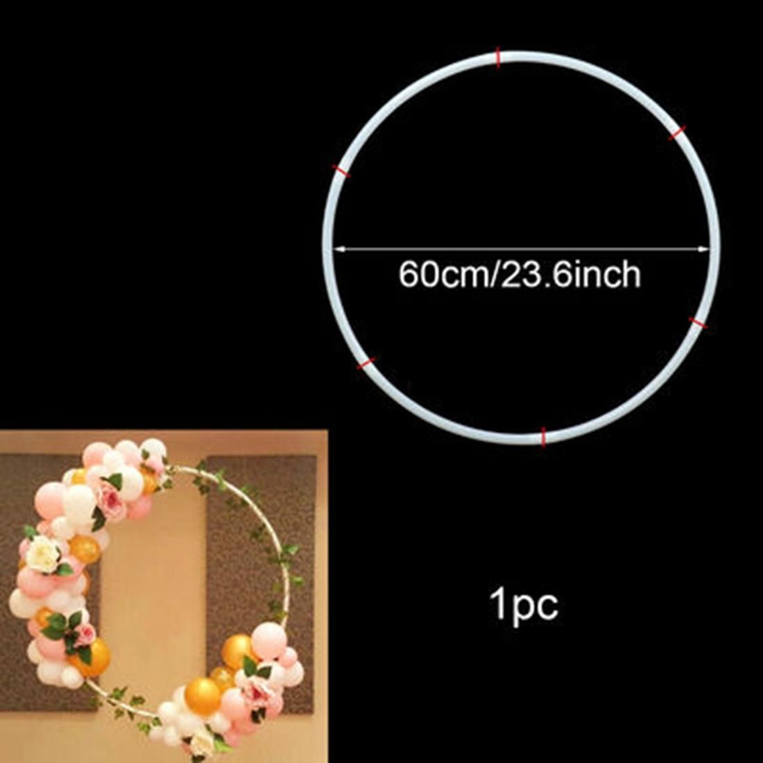 Large Balloon Arch Set Column Stand Base Frame Kit Wedding Birthday Party Decor 60cm