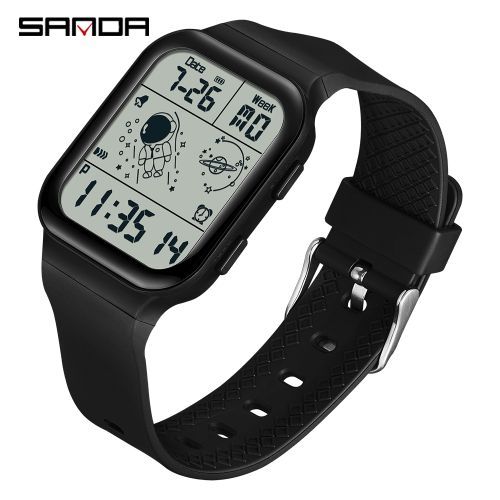 Men's Watches Sport LED Digital Wristwatches Male Clock 6052